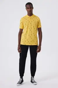 Lee Cooper Palm Men's Pique Polo Neck T-Shirt