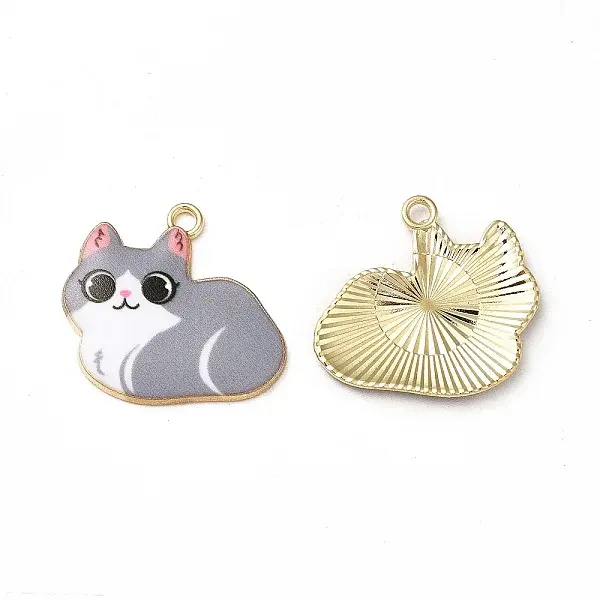 Alloy Enamel Pendants