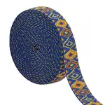 Rhombus Pattern Ethnic Style Polyester Ribbons