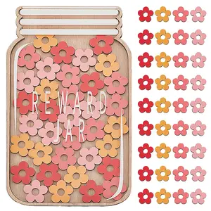 DIY Wood Flower Reward Chart for Kids