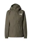 THE NORTH FACE Outdoorová bunda 'Quest'  olivová / biela