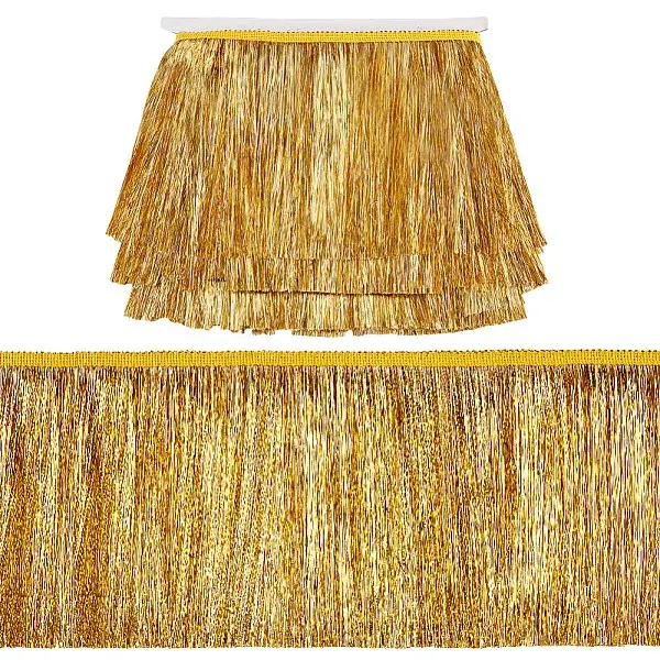 10M Polyester Tassel Lace Ribbon