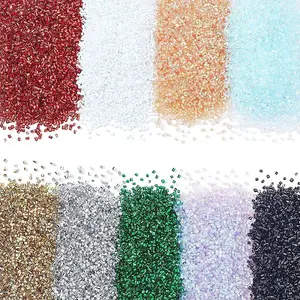 9 Sets 9 Colors Plastic Tube Beads