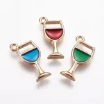 Alloy Enamel Pendants