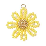 Glass Seed Beaded Pendants