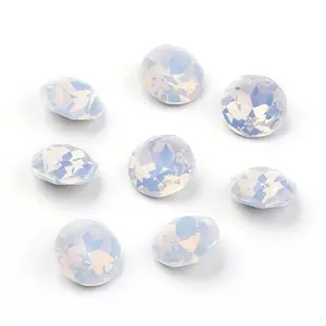 Pointed Back & Back Plated K9 Glass Rhinestone Cabochons
