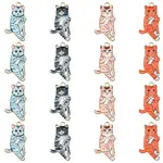 40Pcs 4 Colors Alloy Pendants