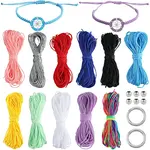 DIY Woven Web/Net Bracelets Making Findings Kit