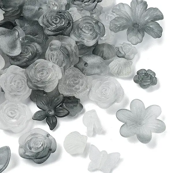 50G Transparent Acrylic Beads