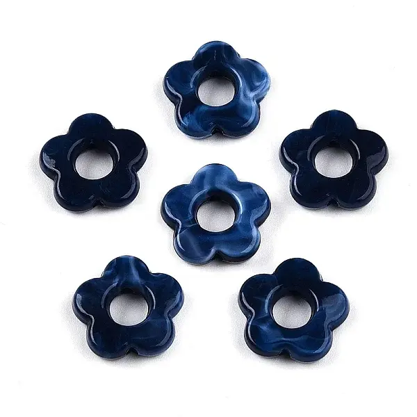 Gradient Color Transparent Acrylic Beads