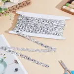Polyester Paillette Lace Ribbon with Cardboard Display Card