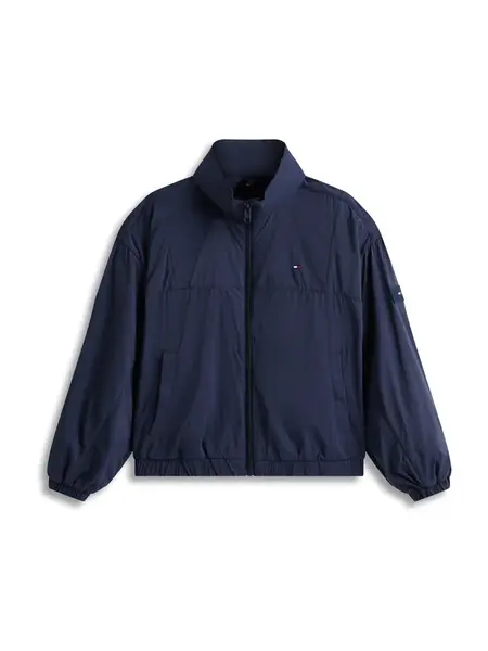 TOMMY HILFIGER Prechodná bunda  tmavomodrá