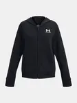 Under Armour Mikina UA Rival Terry FZ Hoodie-BLK - Holky