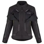 Dámská moto bunda W-TEC Progair Lady černá-fluo 4XL