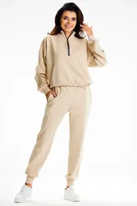 Infinite You Woman's Pants M317 Beige