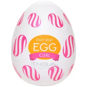 Tenga Egg Curl jednorázový masturbátor 1 ks