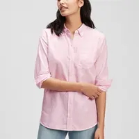 GAP Košile V-Fitted Boyfriend Oxf - Dámské