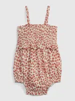 GAP Baby overal na ramínka leopard - Holky