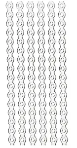 Nash záves na nástrahy lock & load bait stop elastic 6 ks
