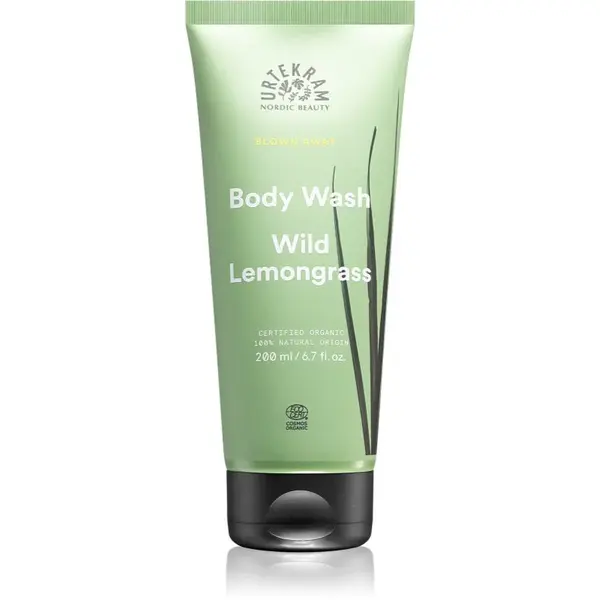 Urtekram Wild Lemongrass sprchový gél 200 ml