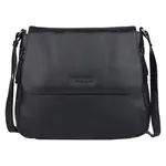 Dámská kožená crossbody kabelka Bellicci Silva - černá