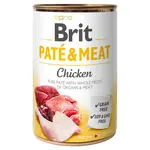 Brit PATÉ & MEAT Chicken konzerva pre psov 400 g