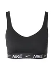 NIKE Športová podprsenka 'Indy'  čierna / biela