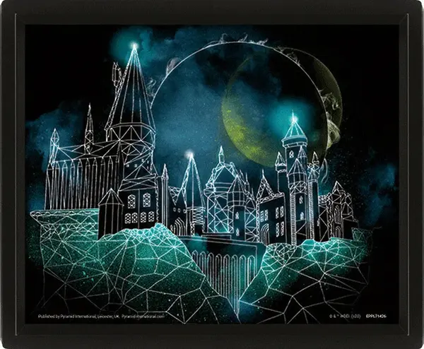 Harry Potter Obraz 3D - Bradavice