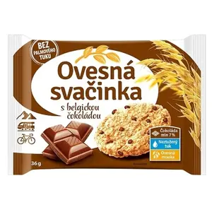 FAMMILKY Ovesná svačinka s belgickou čokoládou 36 g