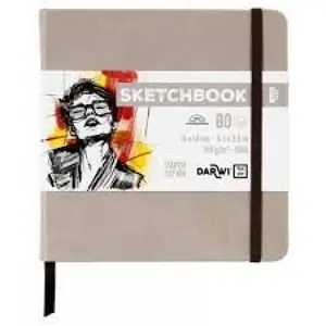 Sketchbook Darwi 14x14 Taupe