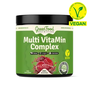 GREENFOOD NUTRITION Multi VitaMin Complex juicy raspberry 240 g