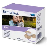 HARTMANN Dermaplast rychloobvaz soft spots kulaté 200 ks