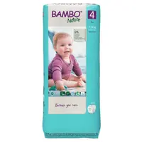 BAMBO Nature 4 Dětské pleny 7-14 kg 48 ks