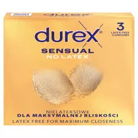 DUREX Sensual no latex 3 kusů
