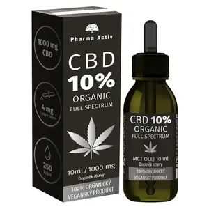 PHARMA ACTIV CBD 10% organic 1000 mg Full Spectrum 10 ml
