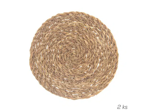 Prostírání ORION ratan 21cm 2ks