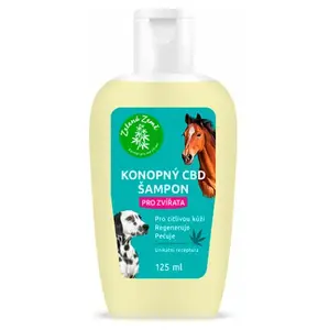 ZELENÁ ZEMĚ Šampon pro zvířata CBD 125 ml