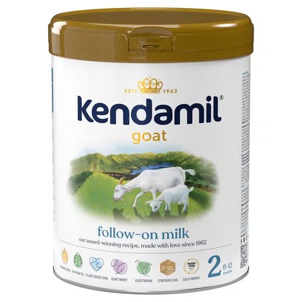 KENDAMIL 2 DHA+ Kozí pokračovací kojenecké mléko od6.měsíce 800 g
