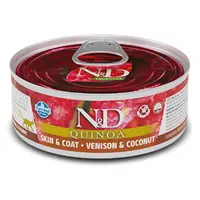 N&D Quinoa Venison & Coconut Adult pro dospělé kočky 80 g