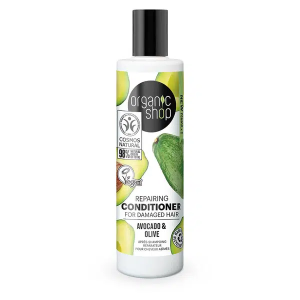 ORGANIC SHOP Kondicionér pro poškozené vlasy Avokádo a olivy 280 ml