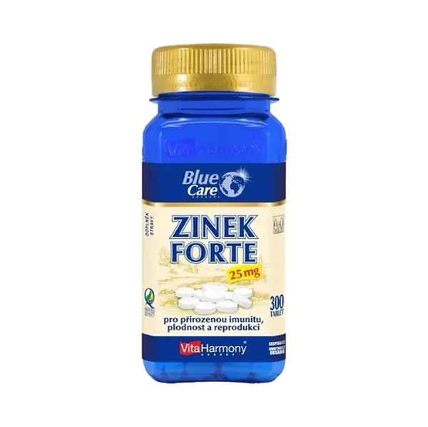 VITAHARMONY Zinek forte 25 mg 300 tablet