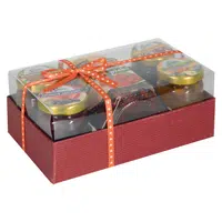 PEČENÝ ČAJ Dárková kazeta 1 x 275 ml a 4 x 60ml
