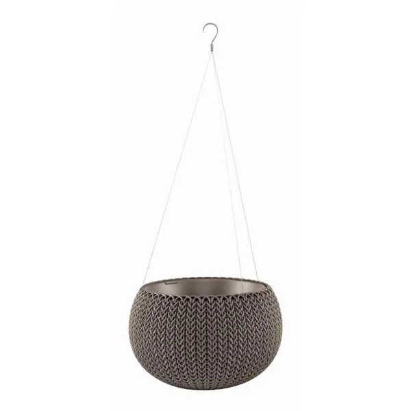 Květináč KETER Cozy S Harvest Brown