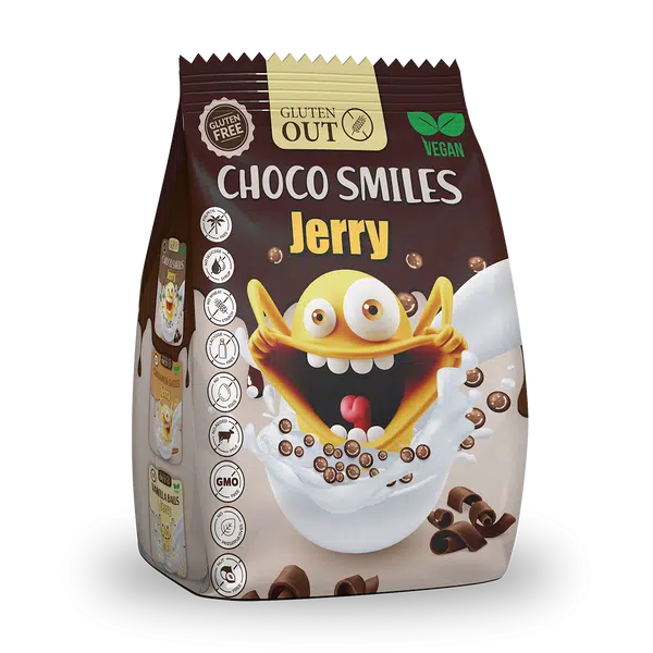NERANO Snídaňoví smajlíci kakaoví 375 g