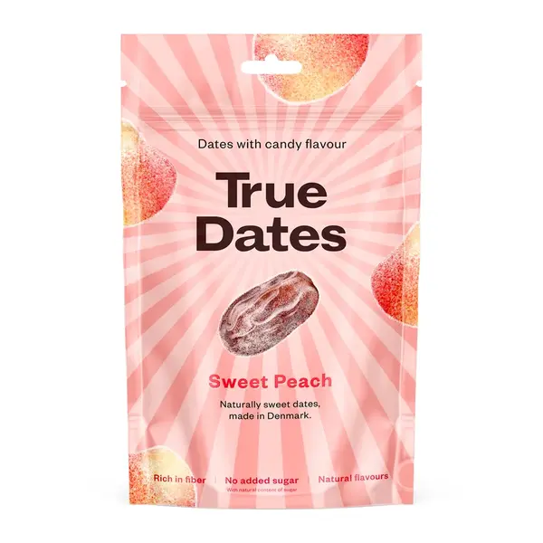 True Dates Datle s příchutí broskve 100 g