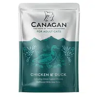 CANAGAN Chicken & duck kapsička pro kočky 85 g