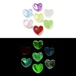 Luminous UV Plating Rainbow Iridescent Acrylic Beads