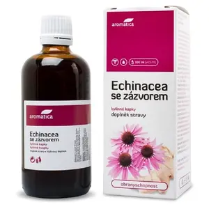 AROMATICA Echinacea se zázvorem bylinné kapky 100 ml