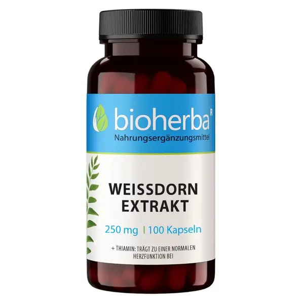 Hloh obyčajný extrakt 250 mg – 100 kapsúl – Bioherba