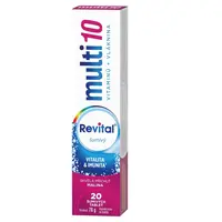 REVITAL Multi10 Malina 20 šumivých tablet